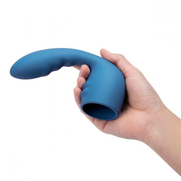 Синяя насадка Flexi для вибратора Le Wand Petite Синяя насадка Flexi для вибратора Le Wand Petite