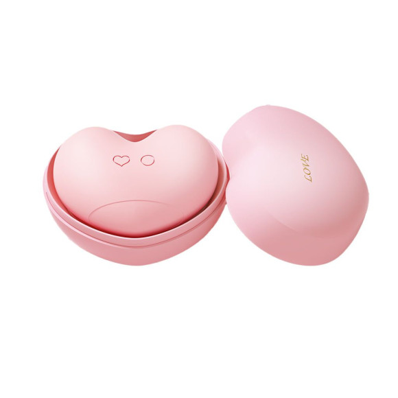 Розовый вакуумный стимулятор Heart в форме сердца Розовый вакуумный стимулятор Heart в форме сердца