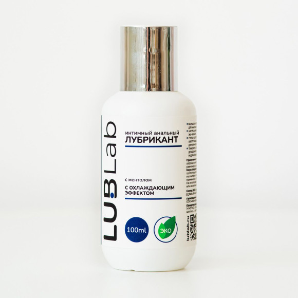Анальный лубрикант с ментолом и охлаждающим эффектом - 100 мл. Анальный лубрикант с ментолом и охлаждающим эффектом - 100 мл.