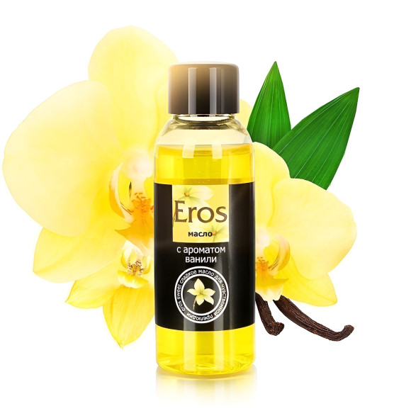 Массажное масло Eros sweet с ароматом ванили - 50 мл. Массажное масло Eros sweet с ароматом ванили - 50 мл.