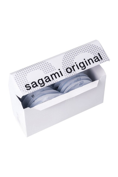Презервативы Sagami Original 0.02 L-size увеличенного размера - 10 шт. Презервативы Sagami Original 0.02 L-size увеличенного размера - 10 шт.