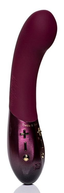 Фиолетовый вибратор Kurve с двумя моторами - 19,4 см. Фиолетовый вибратор Kurve с двумя моторами - 19,4 см.