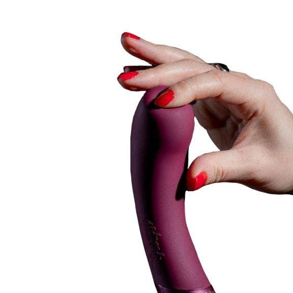 Фиолетовый вибратор Kurve с двумя моторами - 19,4 см. Фиолетовый вибратор Kurve с двумя моторами - 19,4 см.