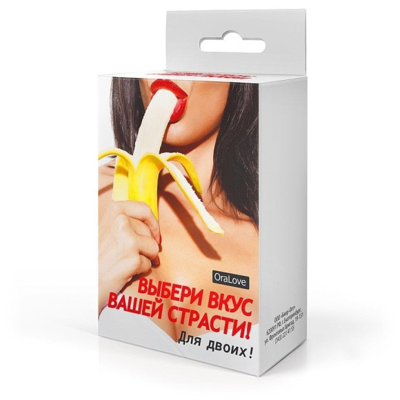 Набор из 5 саше оральных лубрикантов Набор из 5 саше оральных лубрикантов