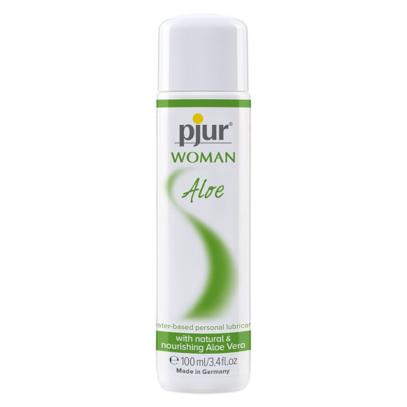 Лубрикант на водной основе pjur WOMAN Aloe - 100 мл. Лубрикант на водной основе pjur WOMAN Aloe - 100 мл.