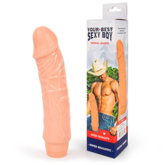 Вибратор Realistic Cock Vibe телесного цвета - 17,5 см. Вибратор Realistic Cock Vibe телесного цвета - 17,5 см.