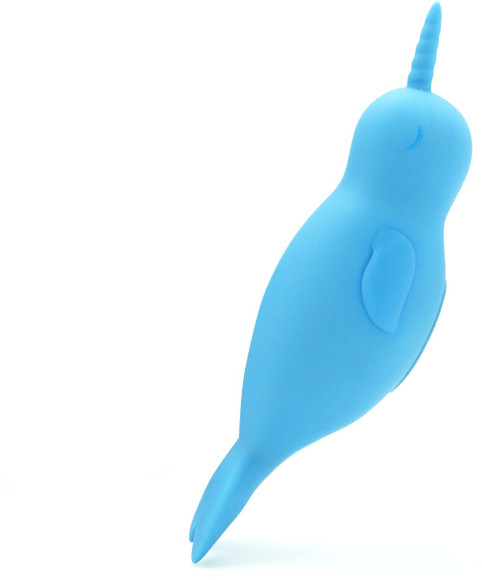 Голубой вибромассажер Unihorn of the Sea Neigh Mo для точечной стимуляции Голубой вибромассажер Unihorn of the Sea Neigh Mo для точечной стимуляции