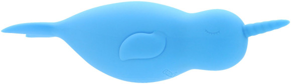 Голубой вибромассажер Unihorn of the Sea Neigh Mo для точечной стимуляции Голубой вибромассажер Unihorn of the Sea Neigh Mo для точечной стимуляции