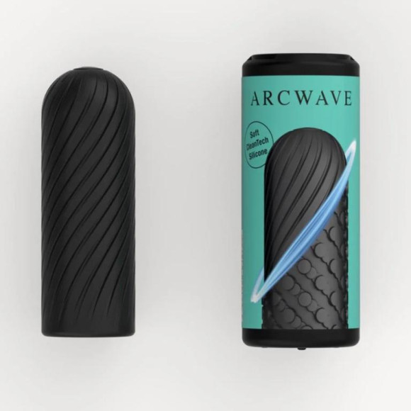 Черный двусторонний мастурбатор Arcwave Ghost Pocket Stroker Черный двусторонний мастурбатор Arcwave Ghost Pocket Stroker