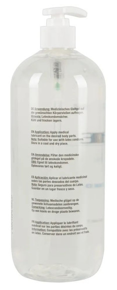 Гель-смазка на водной основе Just Glide Waterbased - 1000 мл. Гель-смазка на водной основе Just Glide Waterbased - 1000 мл.