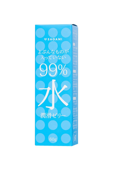 Смазка на водной основе Sagami Water 99% - 60 гр. Смазка на водной основе Sagami Water 99% - 60 гр.