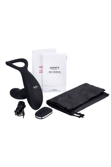 Черный стимулятор простаты Maud с вибрацией Черный стимулятор простаты Maud с вибрацией