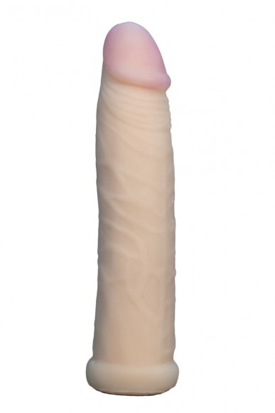 Телесная насадка Harness из неоскин - 17,4 см.