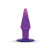 Большая фиолетовая анальная пробка JAMMY JELLY ANAL LARGE PLUG VIOLET - 13,5 см.