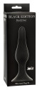 Чёрная анальная пробка Slim Anal Plug XL - 15,5 см. Чёрная анальная пробка Slim Anal Plug XL - 15,5 см.