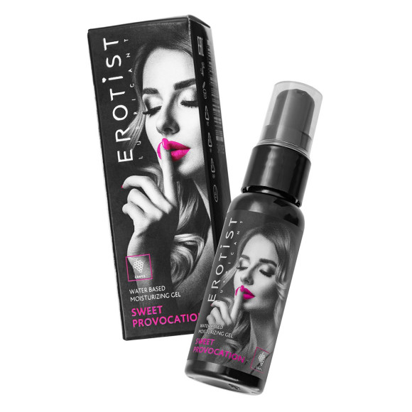 Съедобный гель Erotist Sweet Provocation Grapes - 30 мл. Съедобный гель Erotist Sweet Provocation Grapes - 30 мл.