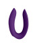 Фиолетовый вибратор для пар Satisfyer Double Plus Remote с пультом ДУ Фиолетовый вибратор для пар Satisfyer Double Plus Remote с пультом ДУ