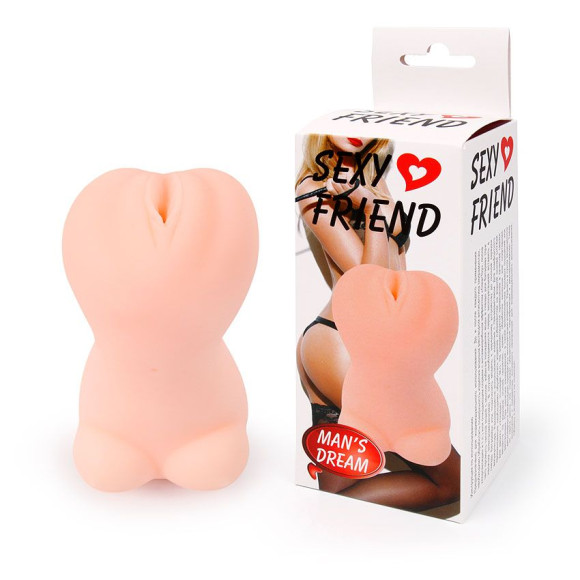 Телесный реалистичный мастурбатор-вагина Телесный реалистичный мастурбатор-вагина