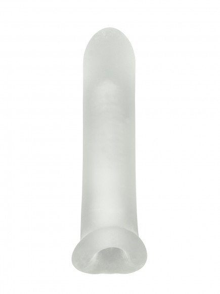 Белый фаллоудлинитель Titan - 16,5 см.