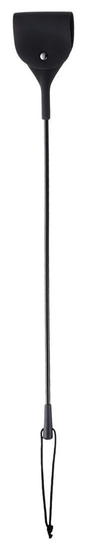 Черный гладкий стек с тонкой ручкой - 48 см. Черный гладкий стек с тонкой ручкой - 48 см.