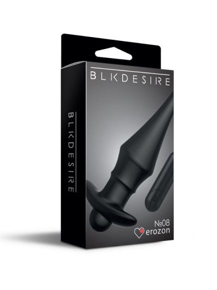 Черная перезаряжаемая анальная пробка №08 Cone-shaped butt plug - 13,5 см. Черная перезаряжаемая анальная пробка №08 Cone-shaped butt plug - 13,5 см.