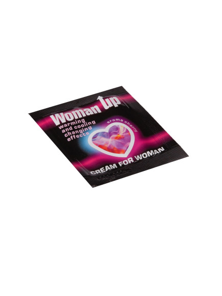 Возбуждающий крем для женщин с ароматом вишни Woman Up - 1,5 гр. Возбуждающий крем для женщин с ароматом вишни Woman Up - 1,5 гр.
