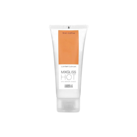 Согревающий лубрикант Mixgliss Hot Cinnamon с ароматом корицы - 70 мл. Согревающий лубрикант Mixgliss Hot Cinnamon с ароматом корицы - 70 мл.