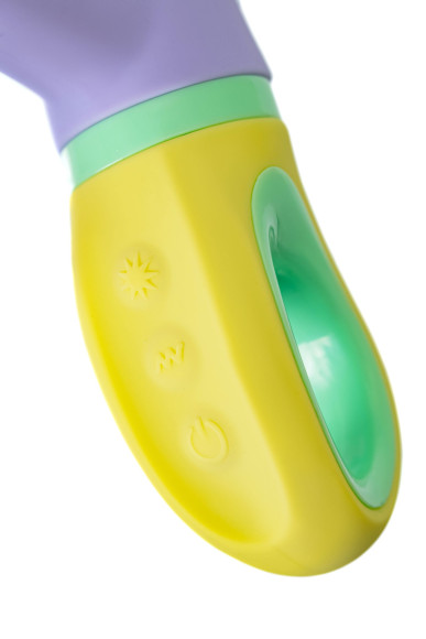 Сиреневый вибратор-кролик Wisteria - 18,5 см. Сиреневый вибратор-кролик Wisteria - 18,5 см.