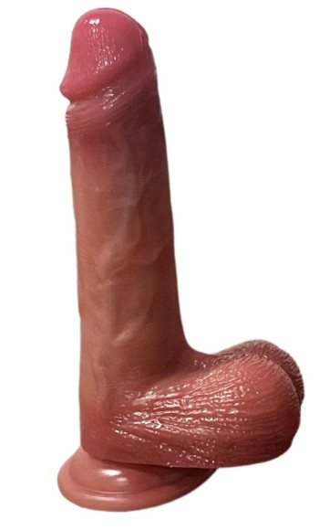 Телесный вибратор с эффектами вибрации и пенетрации - 21 см. Телесный вибратор с эффектами вибрации и пенетрации - 21 см.