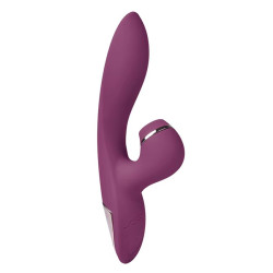 Сливовый вибратор-кролик с вакуумной стимуляцией 5’’ Silicone Suction Kiss - 20,3 см. Сливовый вибратор-кролик с вакуумной стимуляцией 5’’ Silicone Suction Kiss - 20,3 см.