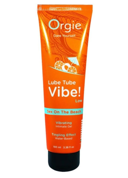 Гель с эффектом вибрации Lube Tube Vibe Low Sex On The Beach - 100 мл. Гель с эффектом вибрации Lube Tube Vibe Low Sex On The Beach - 100 мл.
