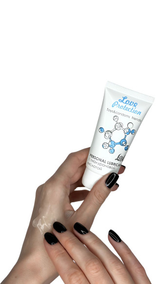 Увлажняющий лубрикант на водной основе Love Protection - 50 мл. Увлажняющий лубрикант на водной основе Love Protection - 50 мл.