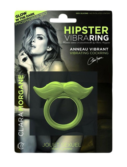 Люминесцентное эрекционное виброкольцо Hipster Люминесцентное эрекционное виброкольцо Hipster