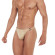 Золотистые мужские трусы-тонги с пряжками Flashing Thong Золотистые мужские трусы-тонги с пряжками Flashing Thong