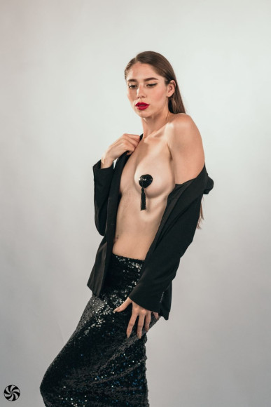 Черные пэстисы Gipsy с кисточками Черные пэстисы Gipsy с кисточками