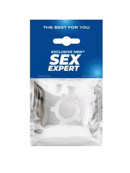 Эластичное эрекционное кольцо с шишечками и шипами Эластичное эрекционное кольцо с шишечками и шипами