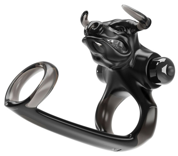 Дымчатая стимулирующая насадка на член Bull Warrior Дымчатая стимулирующая насадка на член Bull Warrior