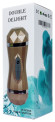 Двусторонний мастурбатор с вибрацией Double Delight - вагина и ротик Двусторонний мастурбатор с вибрацией Double Delight - вагина и ротик