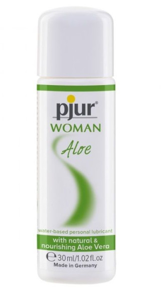 Лубрикант на водной основе pjur WOMAN Aloe - 30 мл. Лубрикант на водной основе pjur WOMAN Aloe - 30 мл.