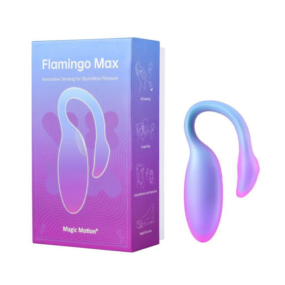 Голубой вибратор Flamingo Max Голубой вибратор Flamingo Max