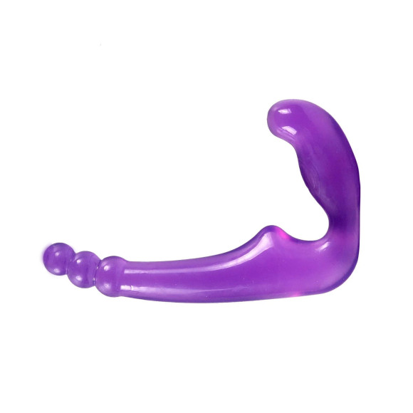 Фиолетовый безремневой страпон Galileo - 19 см. Фиолетовый безремневой страпон Galileo - 19 см.