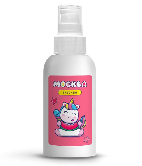 Универсальная смазка с ароматом арбуза Москва Вкусная - 100 мл. Универсальная смазка с ароматом арбуза Москва Вкусная - 100 мл.