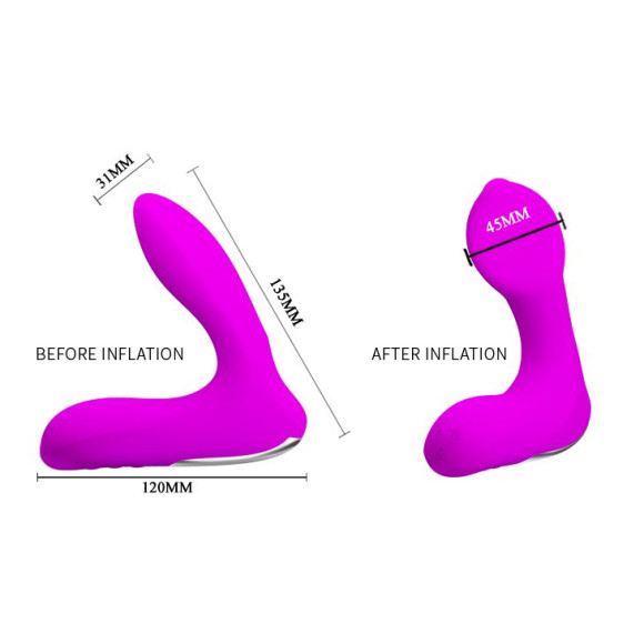 Вибростимулятор простаты с функцией расширения Leonard Вибростимулятор простаты с функцией расширения Leonard