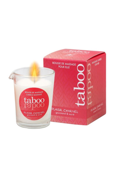 Массажное аромамасло с афродизиаками для женщин RUF Taboo Plaisir charnel - 60 гр. Массажное аромамасло с афродизиаками для женщин RUF Taboo Plaisir charnel - 60 гр.