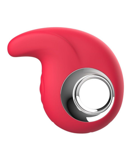Красный клиторальный массажер с функцией постукивания Красный клиторальный массажер с функцией постукивания