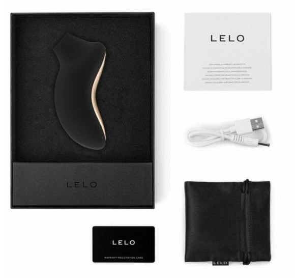 Черный стимулятор клитора Lelo Sona 2 Cruise Черный стимулятор клитора Lelo Sona 2 Cruise