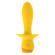 Желтая анальная вибропробка Mellow Yellow - 13,5 см. Желтая анальная вибропробка Mellow Yellow - 13,5 см.