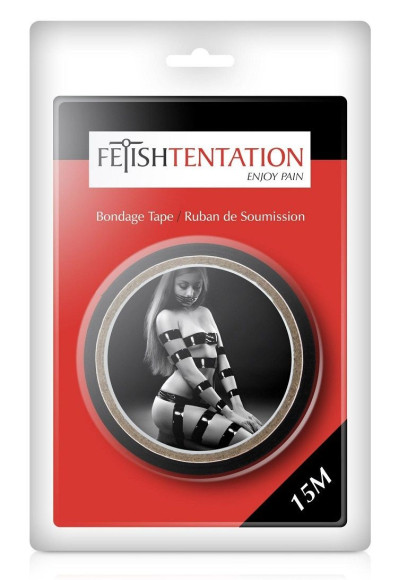 Черный скотч для фиксации - 15 м. Черный скотч для фиксации - 15 м.