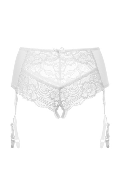 Трусики-пояс из эластичного кружева с пажами для чулок Sheila Трусики-пояс из эластичного кружева с пажами для чулок Sheila