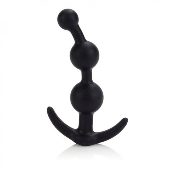 Набор анальных стимуляторов ADVANCED ANAL EXPLORER KIT: плаг, цепочка и груша